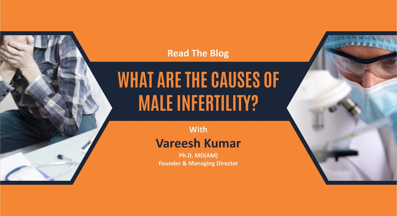 What are the causes of male infertility