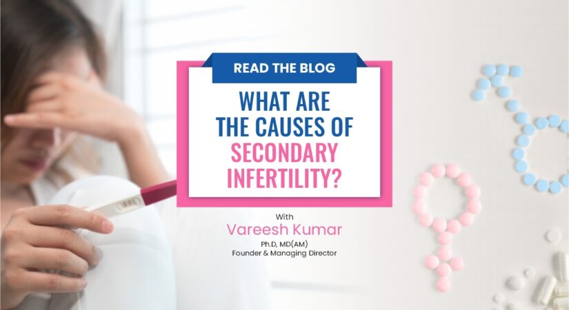 What are the causes of Secondary Infertility?