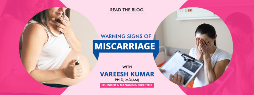 Warning signs of miscarriage